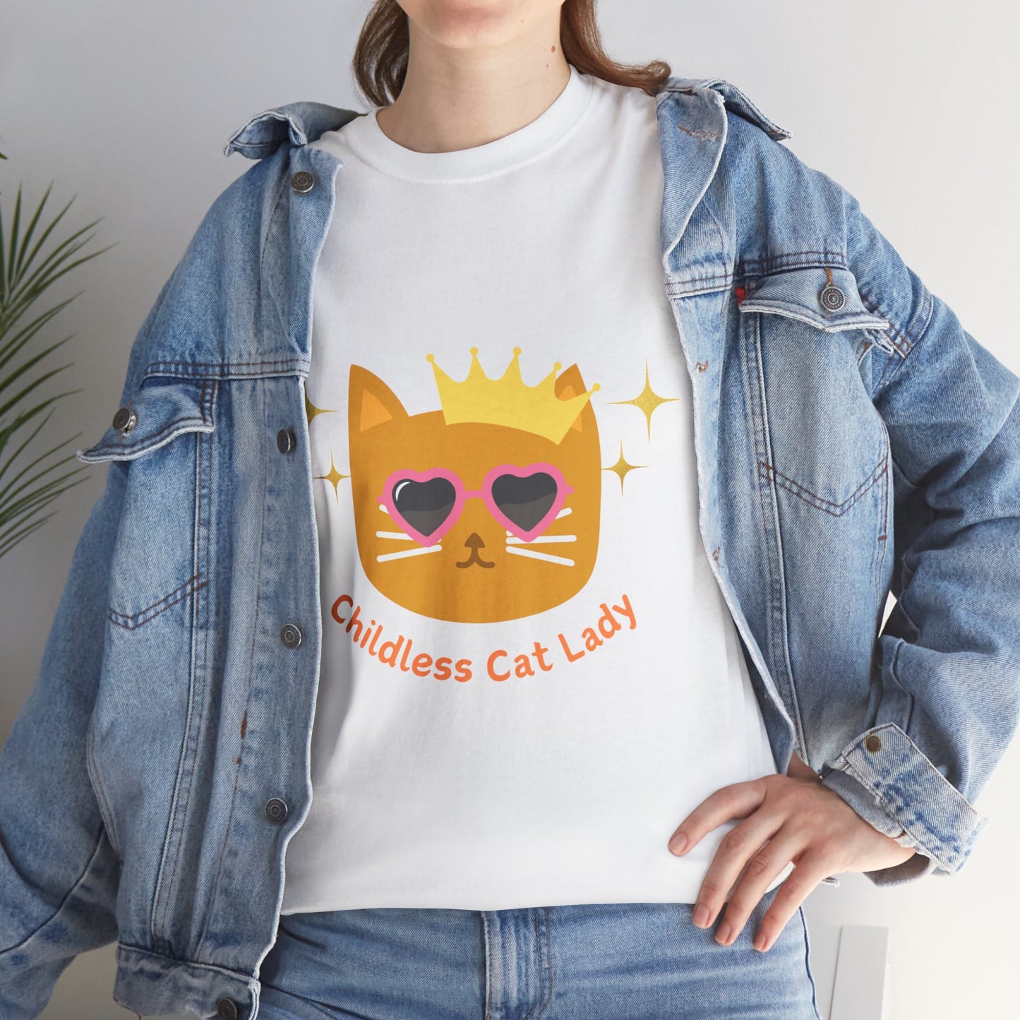 Cat Lady Tee - Childless Cat Lover Shirt