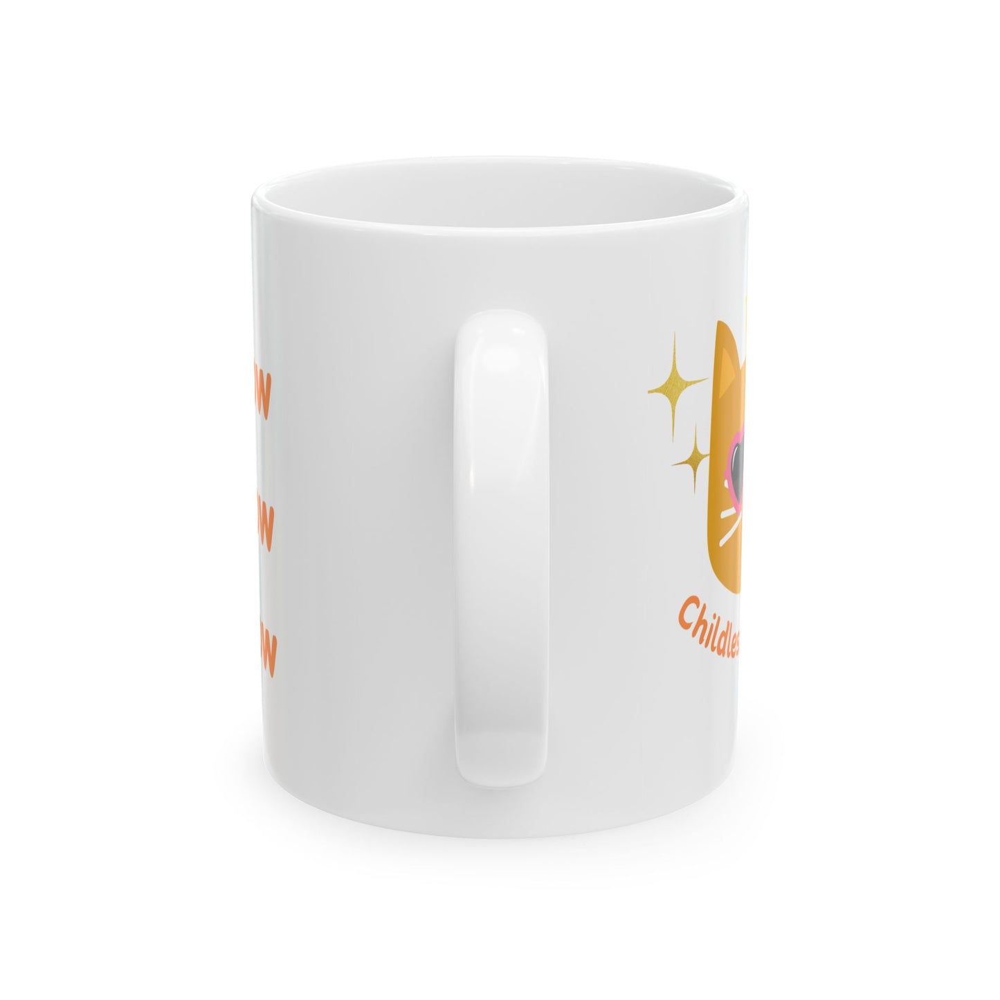 Childless Cat Lady Ceramic Mug, (11oz, 15oz)