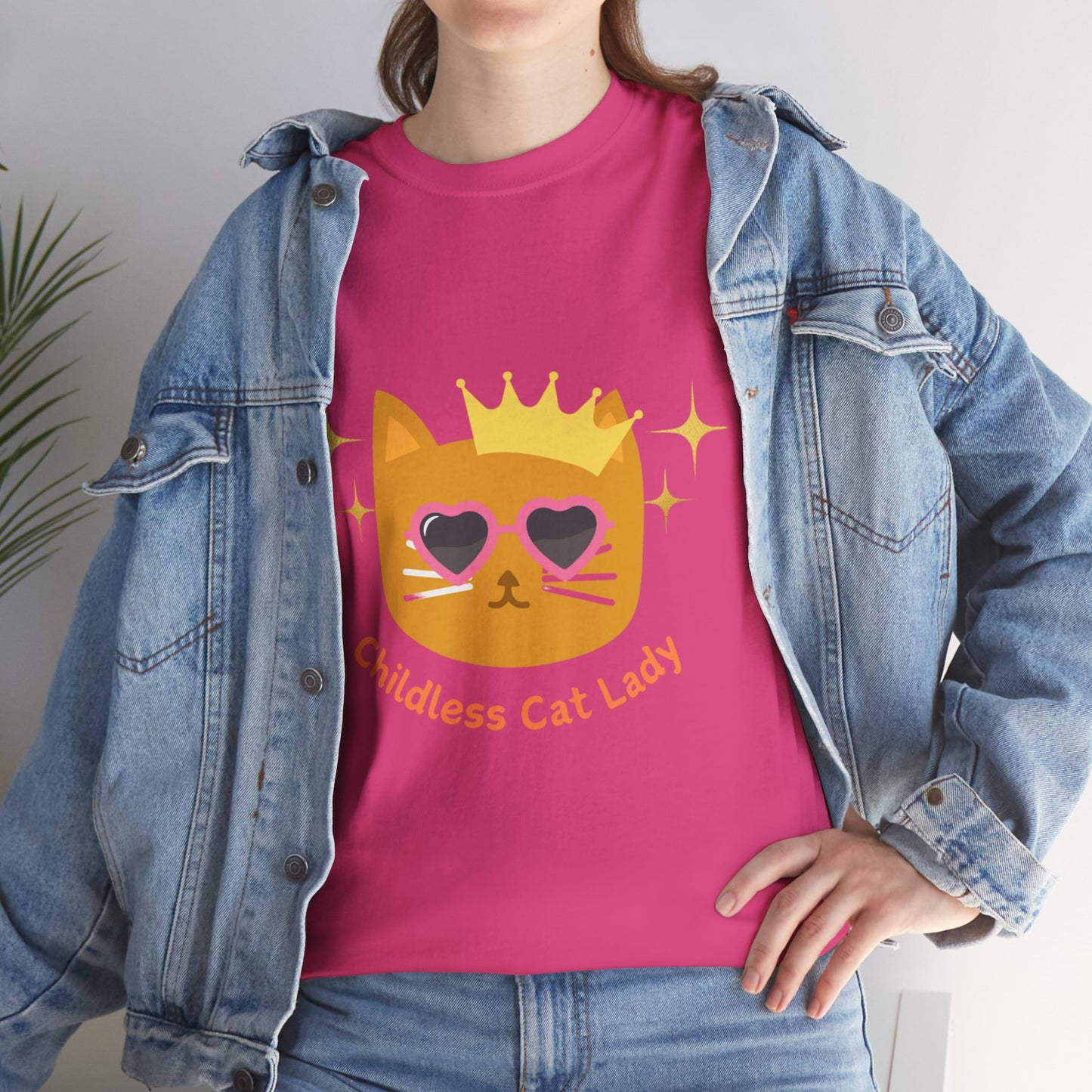 Cat Lady Tee - Childless Cat Lover Shirt