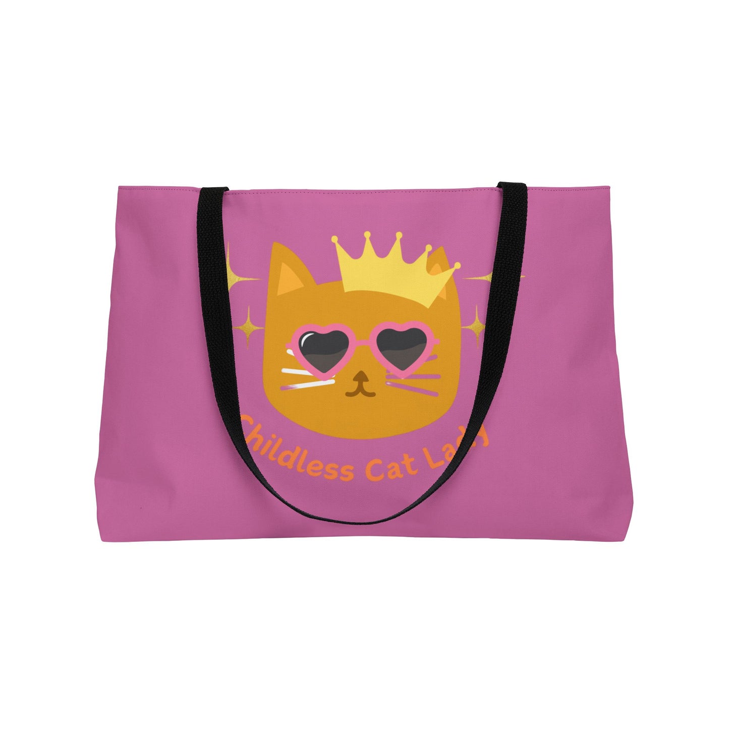 Childless Cat Lady Weekender Tote Bag