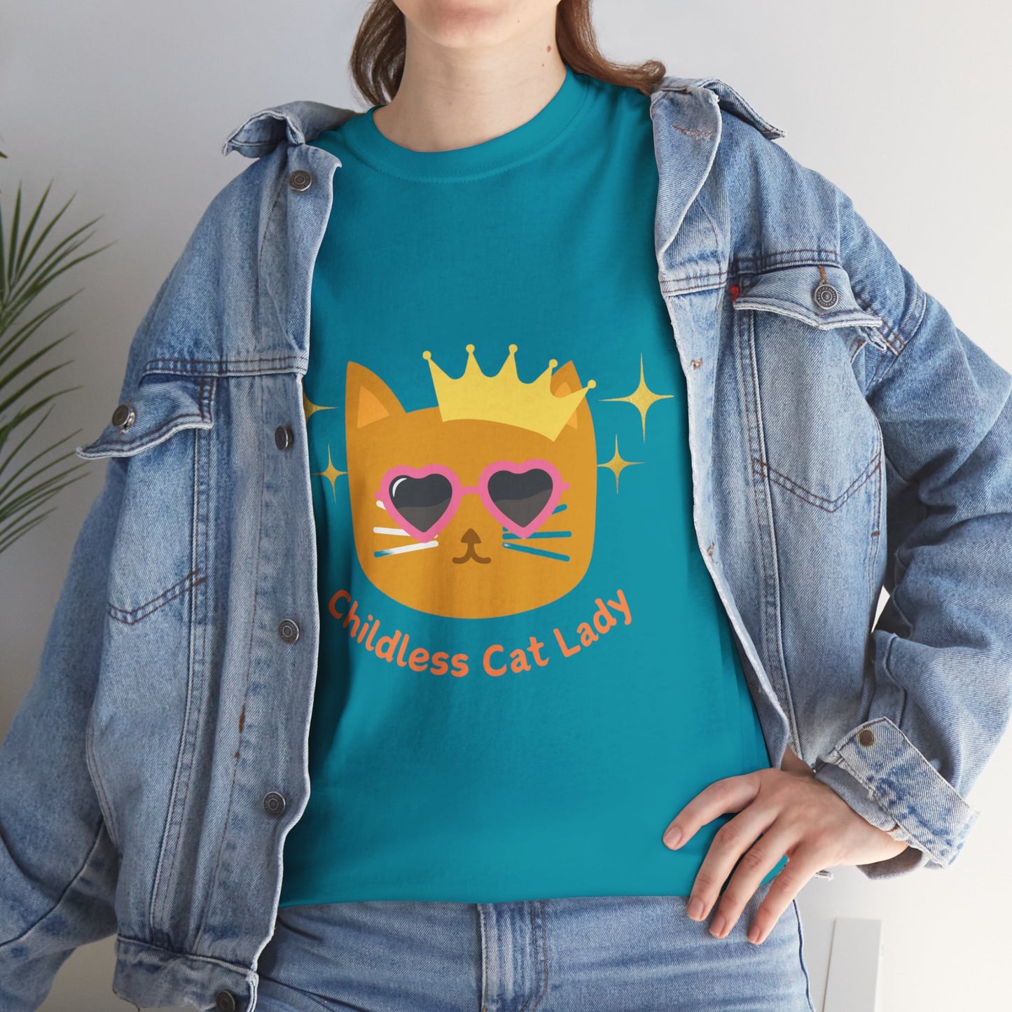 Cat Lady Tee - Childless Cat Lover Shirt