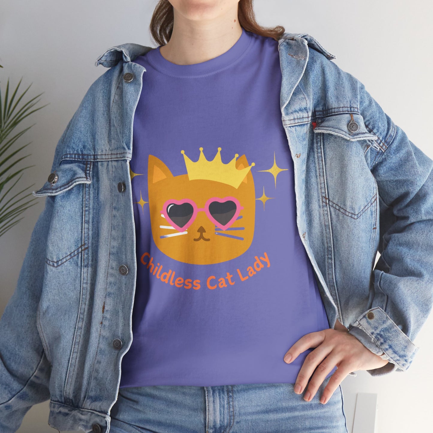 Cat Lady Tee - Childless Cat Lover Shirt