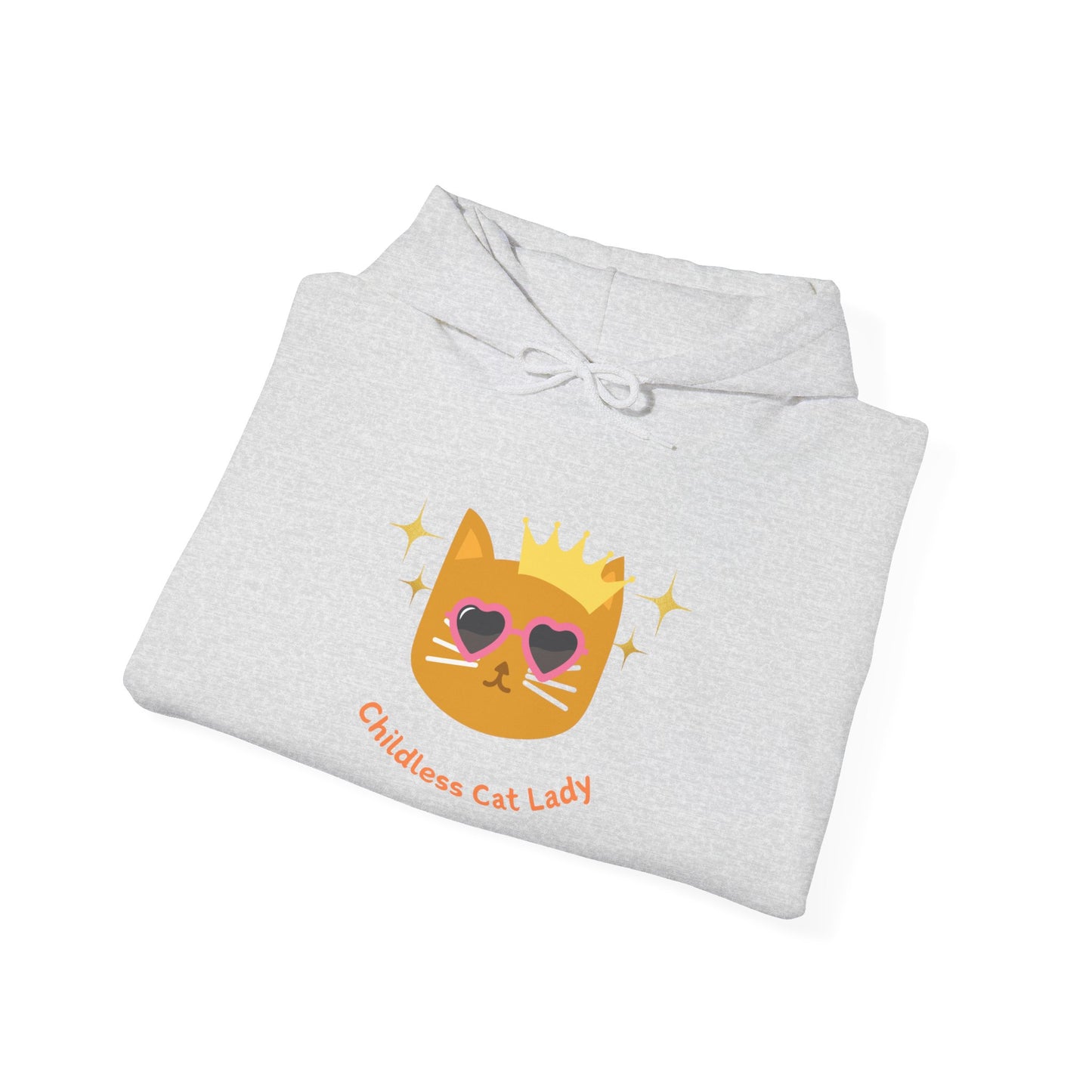 Childless Cat Lady Hoodie - Unisex Hooded Sweatshirt