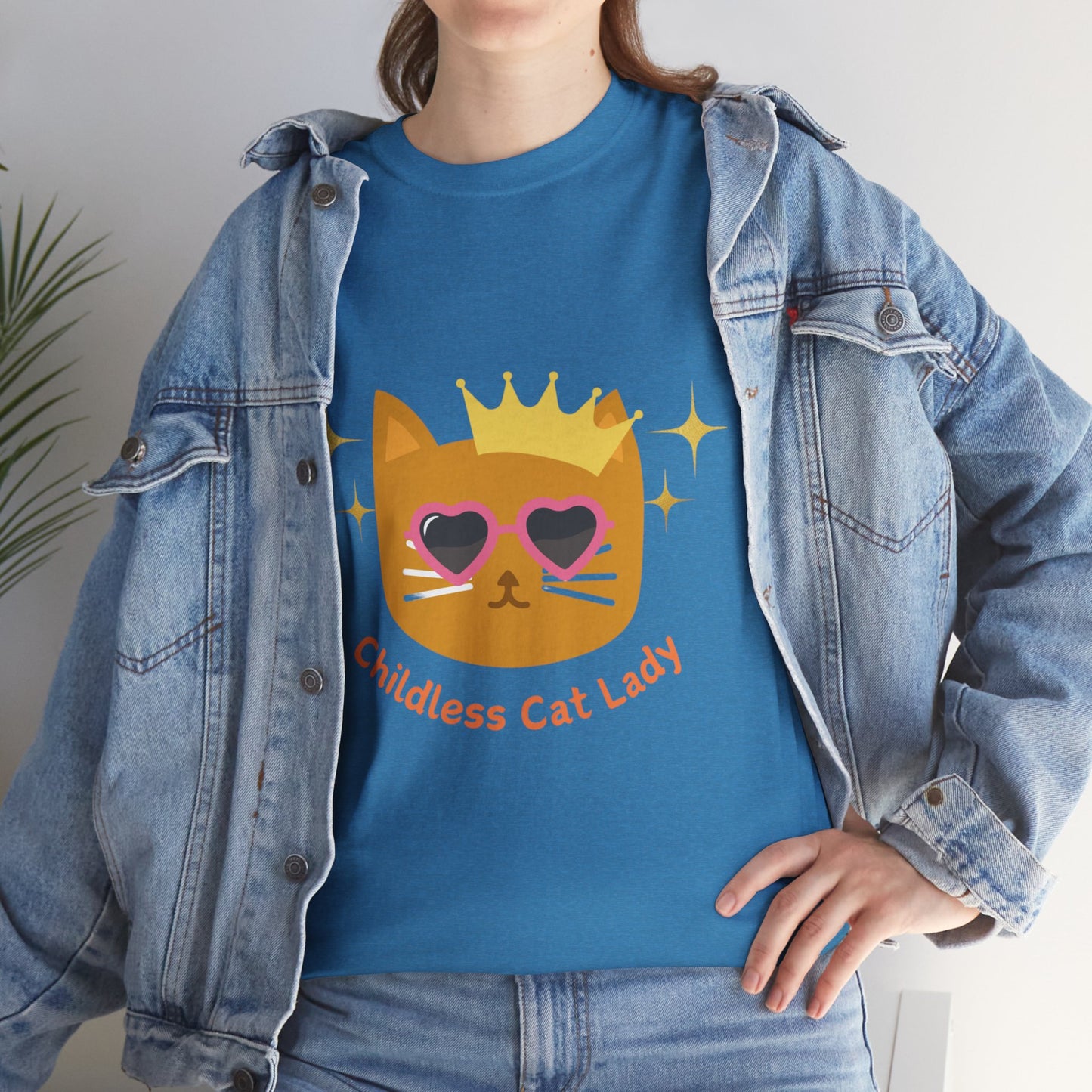 Cat Lady Tee - Childless Cat Lover Shirt