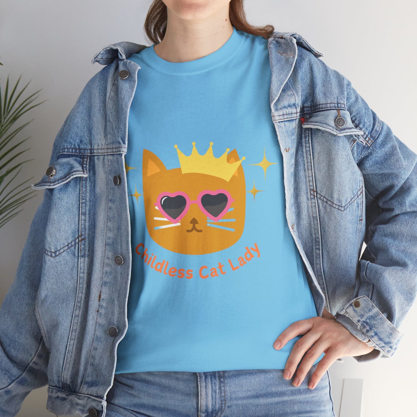 Cat Lady Tee - Childless Cat Lover Shirt