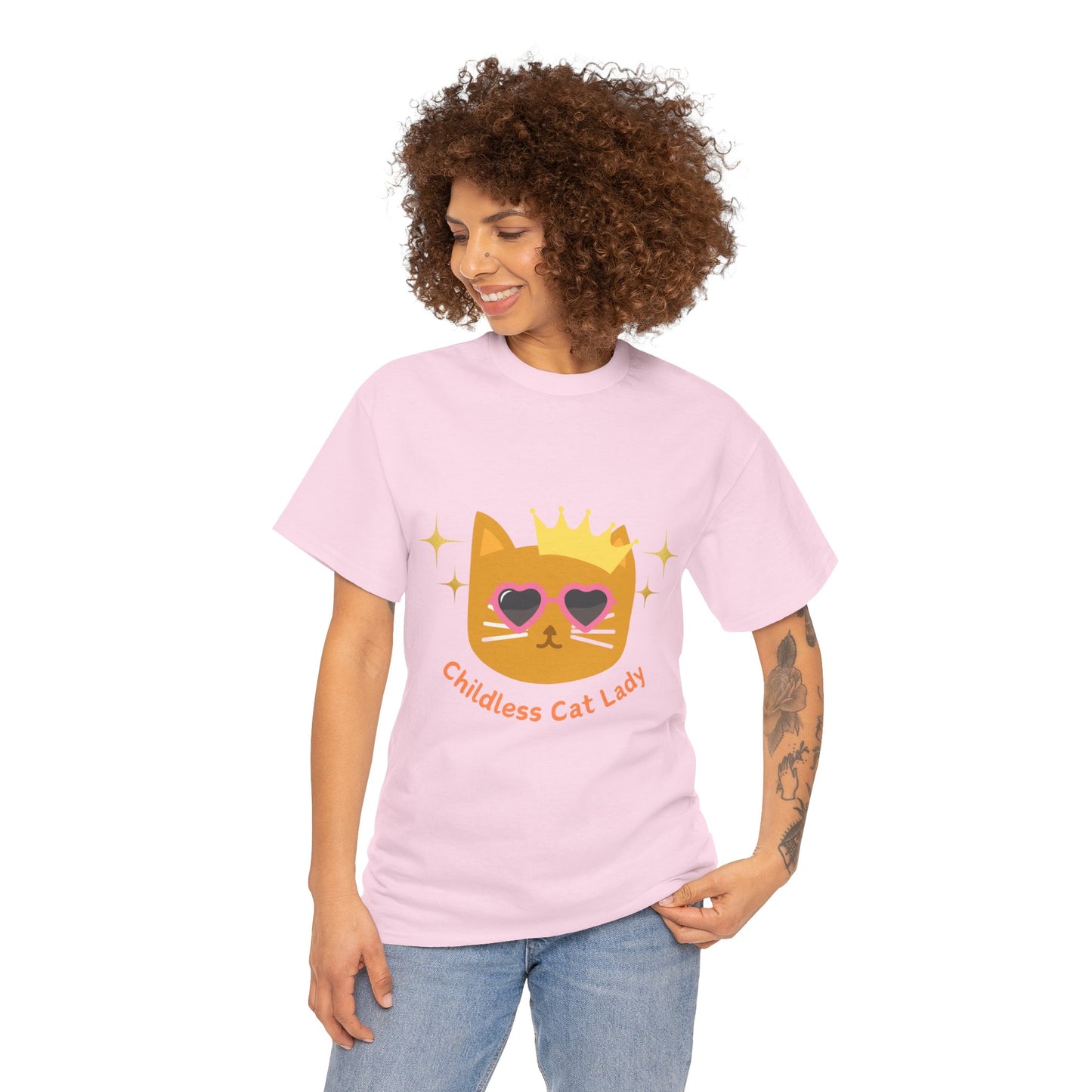 Cat Lady Tee - Childless Cat Lover Shirt