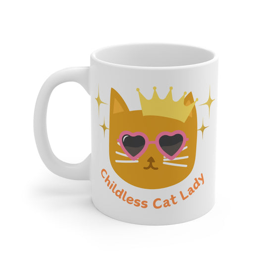 Childless Cat Lady Mug 11oz - Presidential Vote Gift