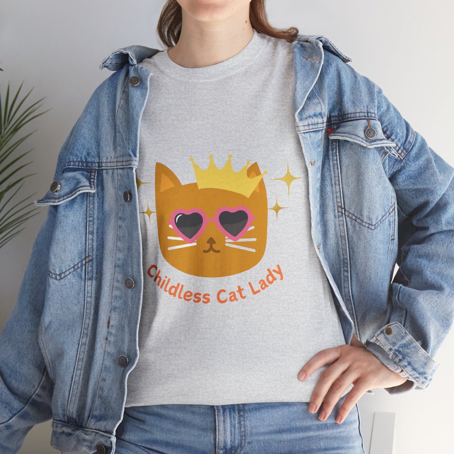 Cat Lady Tee - Childless Cat Lover Shirt